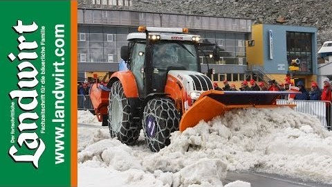 Steyr Winterdienst Auftakt 2008 in Sölden