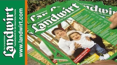 Der fortschrittliche Landwirt stellt sich vor