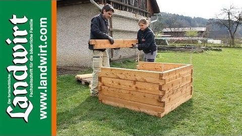 Hochbeet selber bauen