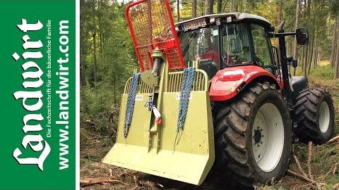 Holzknecht Seilwinden und Forstanhänger