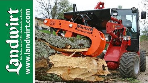 Holz spalten mit dem Westtech Woodcracker L