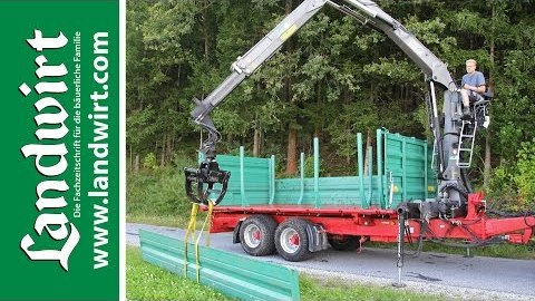 Farmtech TDK 1300F Kipper mit Kran