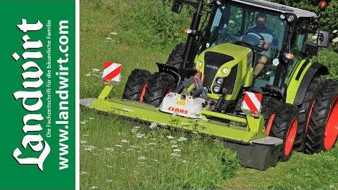 Claas Corto, Volto und Liner am Hang