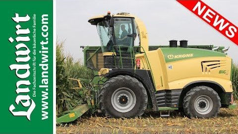 Krone Big X mit Kabinenlift