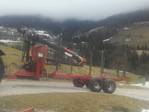 Anhänger für den Holztransport