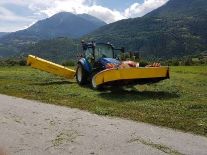 Bild 2:Lohnunternehmen Theler Altermatt