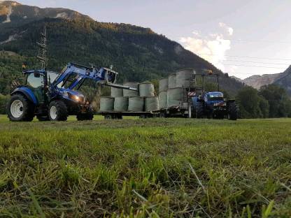 Bild 3:Lohnunternehmen Theler Altermatt