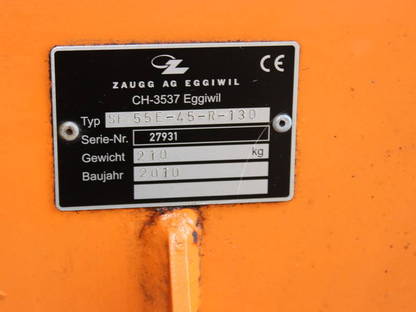 Bild 4:Zaugg Schneefräse SF 55 E-45-130