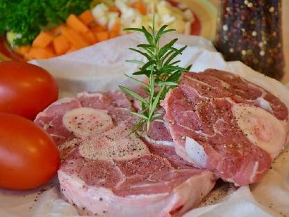 Bild 3:Teilstücke BIO Milchkalb