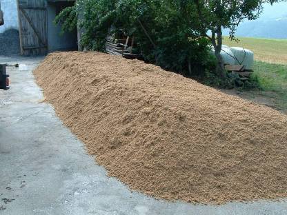 Bild 3:Biertreber von der Brauerei Puntigam