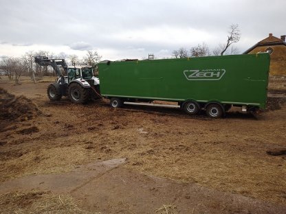 Bild 2:Transport von Mist, Kompost, Hackschnitzel, inkl. Beladung