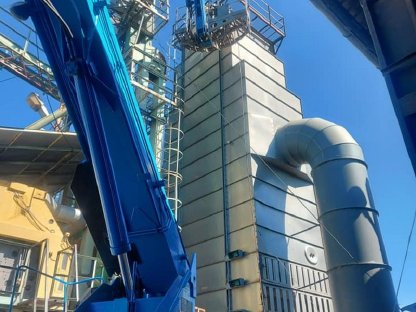 Bild 4:Getreidetrockner Wartung, Reinigung