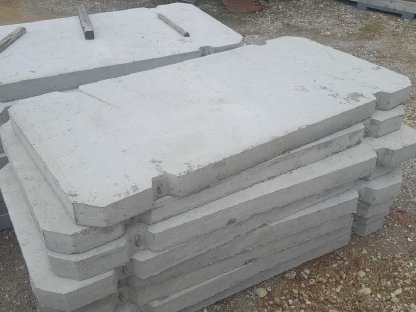 Bild 4:Betongroßflächenplatten, Beton, Schwerlast, Bodenplatten