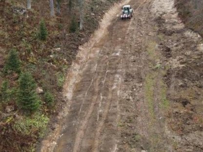 Bild 4:Skipistensanierung