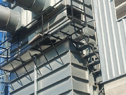 Bild 3:Getreidetrockner Wartung, Reinigung