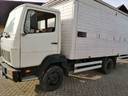 Bild 4:LKW Mercedes 914, 140 PS, mit Viehaufbau