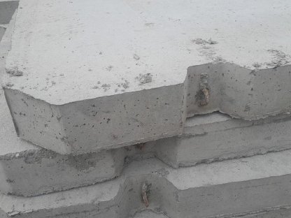Bild 3:Betongroßflächenplatten, Beton, Schwerlast, Bodenplatten