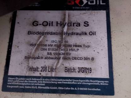 Bio Hydrauliköl