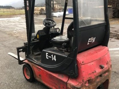 Bild 7:Linde Gabelstapler E16-C und E14