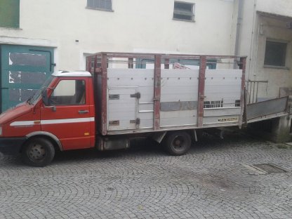 Viehanhänger Viehtransporter mit Aluaufbau LKW 3,5 t