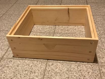 Zargen, Bienenstock, Zander Flach, Imker, Bienen