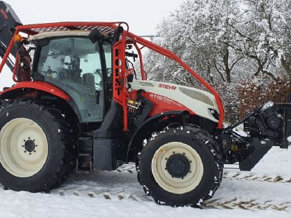 Bild 7:Steyr Profi Classic 4115 Forstaufbau