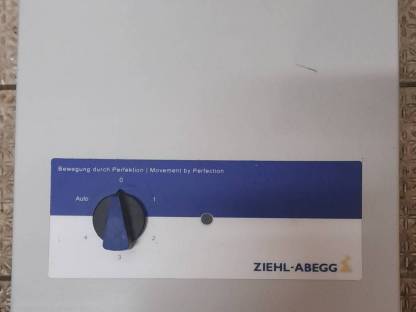 Ziehl-Abegg 5-Stufen Trafo für 1~230V Ventilatoren