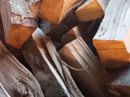 Bild 2:Buchenbrennholz