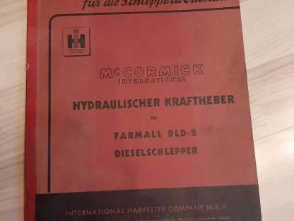 Handbuch Farmall Hydraulik