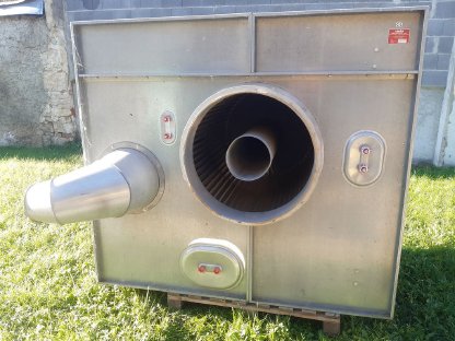 Bild 3:Staubabscheider, Zentrifugalabscheider für Maistrockner Stela