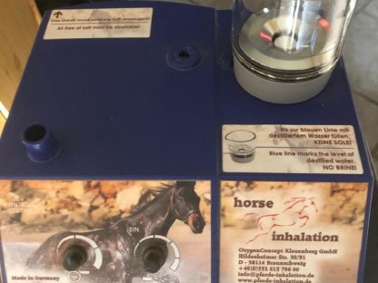 Inhaliergerät für Pferde