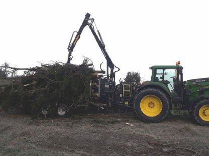 Bild 5:Energieholzernte mit Agrar Schneeberger