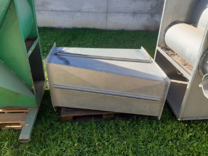 Bild 2:Staubabscheider, Zentrifugalabscheider für Maistrockner Stela