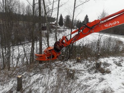 Bild 2:Energieholzernte mit Agrar Schneeberger