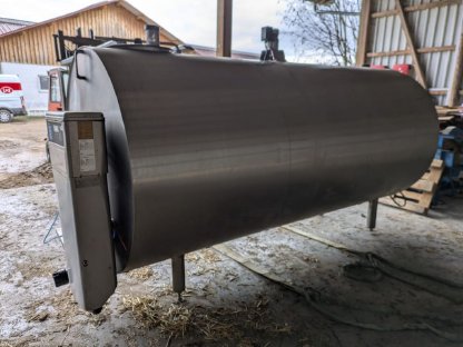 Milchtank 6.000 l und Kühlaggregat 7,5 KW zu verkaufen