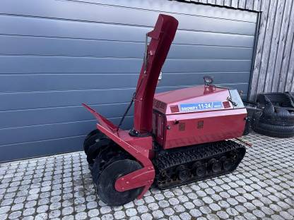 Professionelle Schneefräse 110 cm 25 PS Diesel Kubota ISHIKARI