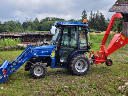 TracTEC Biohäcksler NO 33 mit Zapfwellenantrieb