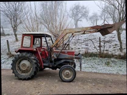 Massey Ferguson 135/6 mit Frontlader