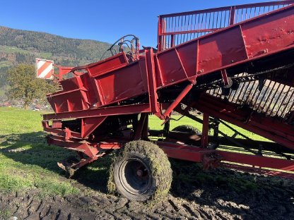 Bild 3:Rüben Reinigungs-Verladeband