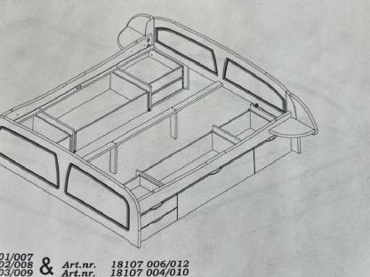 Bild 5:Großes Holzbett - Kiefer gelaugt, natur, massiv
