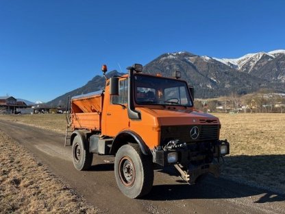 Unimog 1400 Salzstreuer Schmidt 427 424