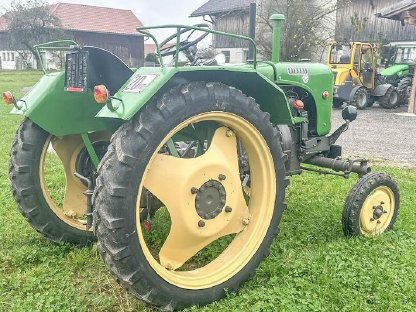 Steyr T80 15er Hackfruchttraktor mit Original-Typenschein