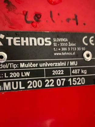 Bild 3:Tehnos Mulcher 200MUL Front/Heck