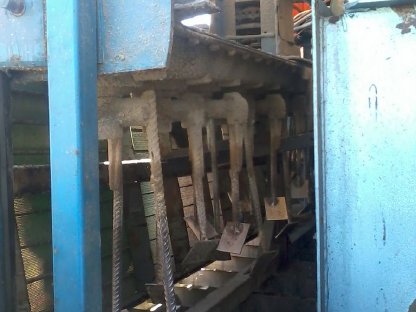 Bild 2:Flachrosttrocknung