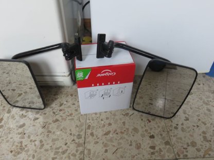 Bild 2:Außenspiegel li. u. re. mit Halterung, neu