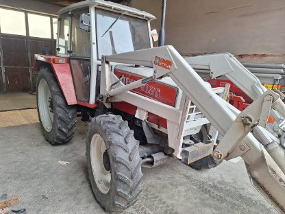 Steyr 8080 Allrad mit Frontlader