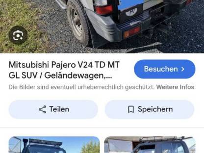 Suche Mitsubishi Pickup oder Pajero