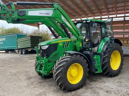 John Deere 6155M mit Quicke Q6M nur 150 Bstd.