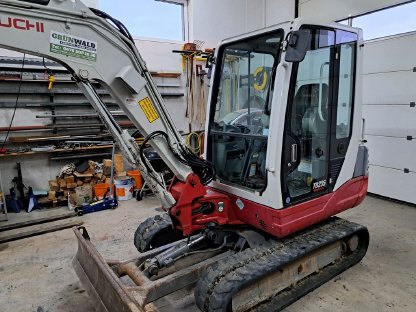 Takeuchi TB 235 Minibagger, Powertilt, 4.500 Bstd.