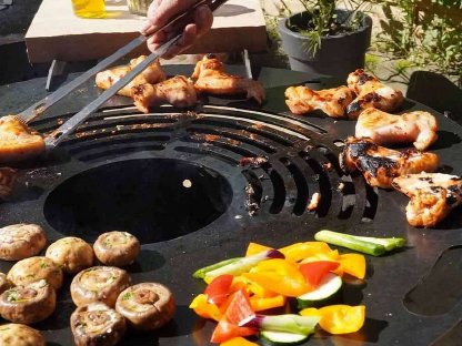 Bild 4:Grillplatte / Feuerplatte 83 cm